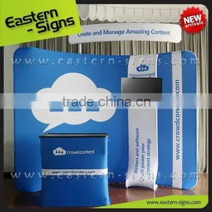 With Wheels Plastic Exhibition Folding Table thumbnail-3