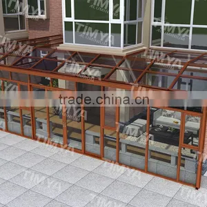 High-end Aluminum Comfortable Polycarbonate Sunrooms thumbnail-3