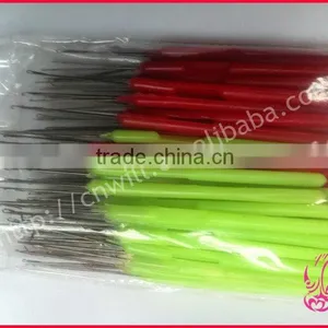 Plastic Hook Handle Wire Threader Tool Mico Ring Hair Extension Tools Hair Extension Tool thumbnail-1