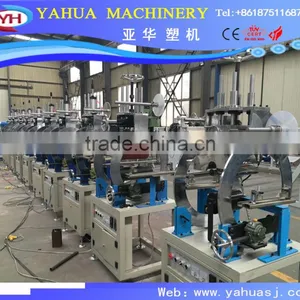 PVC Artificial Marble Stone Board Making Machine/Plastic PVC Marble Profiles Machine thumbnail-1