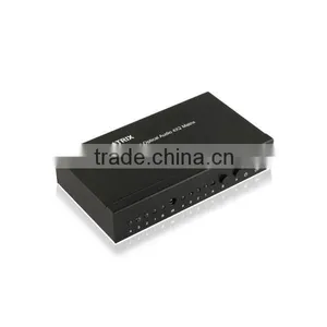 Low Price Metal Case 2 TOSLINK SPDIF+2COAXIAL to TOSLINK+L/R RCA+3.5mm Audio Switch Converter thumbnail-3