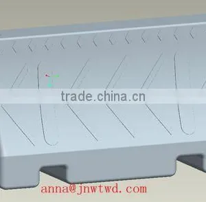 2015 High Output Large Dimension HDPE Barrier Blow Molding Road Barrier thumbnail-4