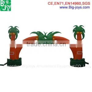 2016 New Design High Quality Outdoor Inflatable Christmas Tree Arch for Decoration thumbnail-5