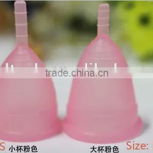 Feminine Hygiene Product Menstrual Cup Medical Silicone in Medical Grade With Small & Large Size thumbnail-4