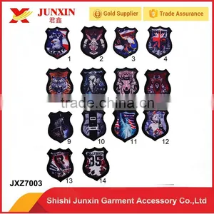 Eco-Friendly Feature and Sew-On Style Embroidery Patch Custom thumbnail-1