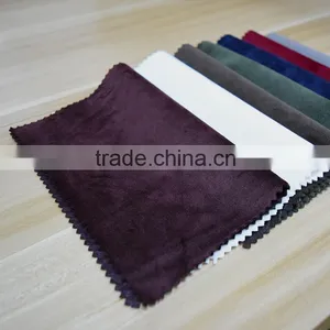 94% Polyester 6% Spandex,100% PU Waterproof Imitation Sheeepskin Fashion Fabric in Stock thumbnail-3