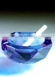 Crystal Ashtray 3D Laser Engraved Crystal Crafts (G-397) thumbnail-1
