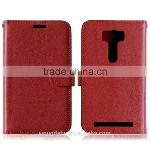 Cell Phone PU Leather Flip Card-slot Case for ASUS ZenFone 2 Laser ZE500KL thumbnail-5