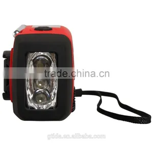 Multifunction Portable Hand Crank Solar Dynamo Radio With Flashlight thumbnail-6
