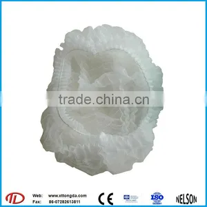 High Quality Nonwovens Double Elastic Round Doctor Head Cap thumbnail-1