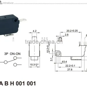 Micro Power Switch for Household Appliances,Snap Action Switch for Oven thumbnail-4