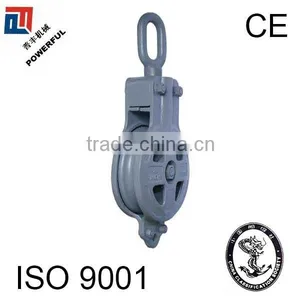 HC SERIES OVAL EYE TYPE SINGLE WHEEL MARINE SNATCH BLOCK thumbnail-1