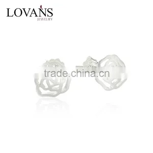 2 Gram Gold Beautiful Designed Earrings,Rose Gold Earrings for Women FE255 thumbnail-1