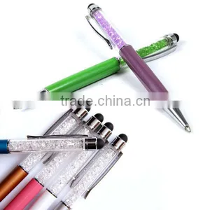 High Sensitive Conductive Crystal Touch Stylus Pen for IPhone,iPad thumbnail-1