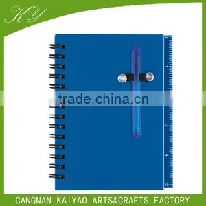 Customized pp Cover Spiral Notebook With Sticky Notes for Promotion thumbnail-3