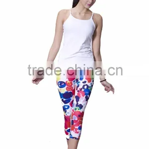 Women Sports Sleeveless Shirt Stringer Tank Top With Custom Private Label thumbnail-2