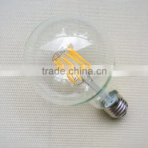 Dimmable Led Filament Bulb G80 Big Light Bulb 4W 6W 8W E27 Clear Glass Indoor Lighting 220V thumbnail-6