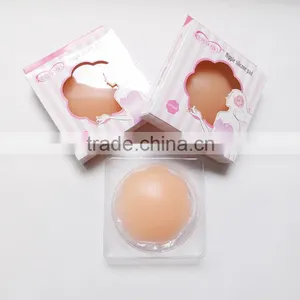 Junyan Hot Sale Adhesive Sexy Nude Silicone Nipple Cover Nipple Pasties thumbnail-1