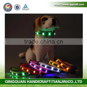 Chiristmas Flashing Light Up Bling LED Dog Collars thumbnail-4