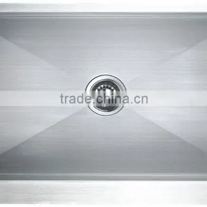 Canada Style Stainless Steel Single Bowl Hand Made Kitchen Sink GR-Z5343 thumbnail-6