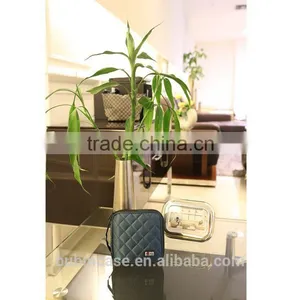 Blue 32 Capacity 230D Space Twill PVC Fabric DVD Case CD Holder Personalized cd Case Multi Disc Dvd Cases thumbnail-6