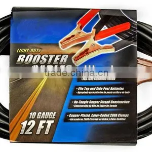 Booster Cables - 12-Ft., 10 Gauge thumbnail-1