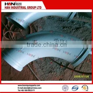 5'' Elbow 90 Degree Concrete Pump Spare Parts Elbow / Bend for Putzmeister/SCHWING thumbnail-2