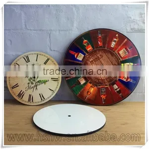 MDF Wall Clock For Dye Sublimation for Heat Transfer Promotional thumbnail-5