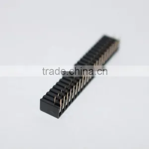 2.54mm Double Row Right Angle Female Header 2~40 Pin thumbnail-3