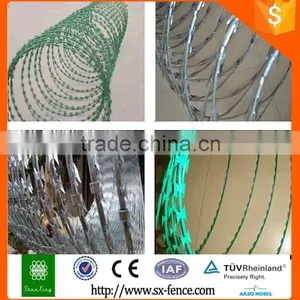 [Anping Factory] High Zinc Galvanized Concertina Razor Barbed Wire thumbnail-6