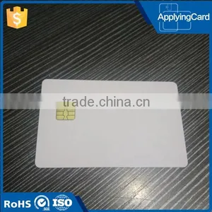 Free Samples Contact Smart Compatible SLE4442 Chip Card With 2 Track Silver & Black Magstripe thumbnail-2