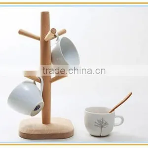 HJ-0002 Bamboo Kitchen Display Rack thumbnail-1