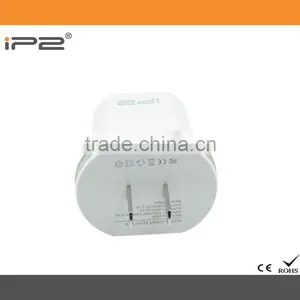 IP2 New Arrived Product 5V/2.1A High Quality Travel Charger Dual Micro USB Wall Charger ( US Plug) IP102 thumbnail-4
