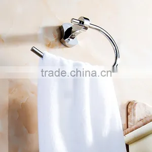 50860 Batnroom Accessory Brass Towel Ring Fashion Hotel Use Clean Cloth Ring Contracted Towel Holder thumbnail-2