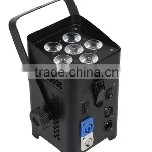Hot Sell Rechargeable Battery 6pcs LED Uplight Led Lighting thumbnail-3