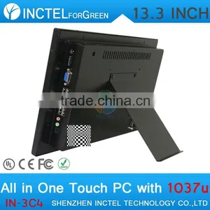 13.3 Inch All-in-One POS Industrial 4-wire Resistive Touchscreen Computer 1280*800 Win Linux Install 8G RAM 1TB HDD thumbnail-5