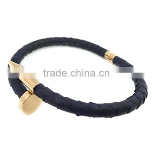 TOP QUALITY Stainless Steel Python Nail Bracelet 18K Gold Plated Women Jewelry Nail Screw Cuff Bangle thumbnail-1