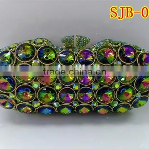 Hot Selling Crystal Handbag With Rhinestone in Excellent Appearance for Evening Party thumbnail-6