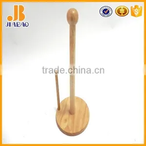 Wooden Napkin Holder With Round Bottom thumbnail-1