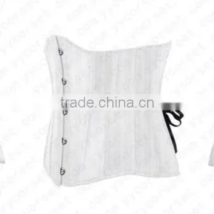 Hot Sale Heavy Brocade Fabric Full Steel Boned Tight Lacing Back Support Corset thumbnail-4