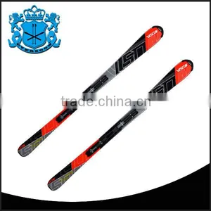 Adult Skiing Equipment Funny Tools Tri-axial Fiberglass Downhill Skis thumbnail-1