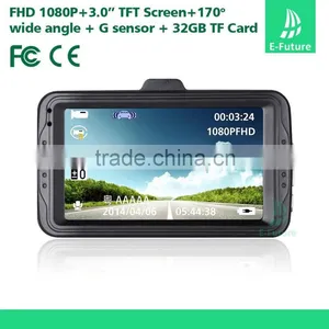3.0 Inch Car DVR Carcam With Low Illumination for Night Operation and Motion Detection Car Dvr thumbnail-2