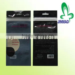 Custom Printing Order Small Size Colored Smart Plastic Zipper Bags With Hole thumbnail-1