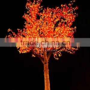 Led Outdoor Maple Leaf Lighted Trees thumbnail-1