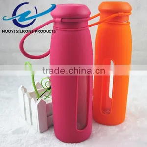 Long Hollow Out Tether Silicone Cup Sleeve of Food Grade thumbnail-6