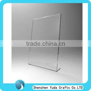 a5 Acrylic Menu Stand,acrylic Tabletop Menu Display Stand,plexiglass Menu Display Holder thumbnail-1