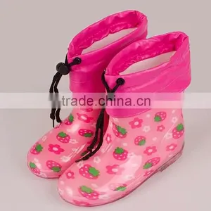 High Quality Mixed Color Child Rain Boot Kids Rain Boots thumbnail-1