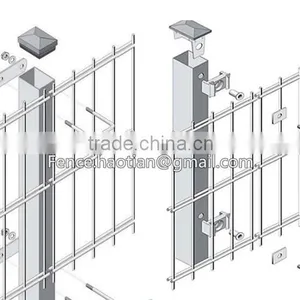 Pre-twin 868 Twin Wire Welded Grille Panel Price Rigid Mesh Fence thumbnail-2