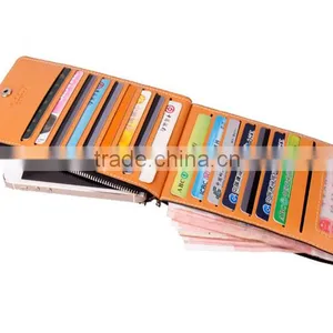 2017 Lady's and Woman's Fashion 18 Bank Cards Pockets Purse Wallet thumbnail-1