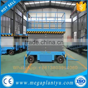 4-18 Meters Height Hydraulic Scissor Lifting Cargos Lifting Platform Equipment thumbnail-3